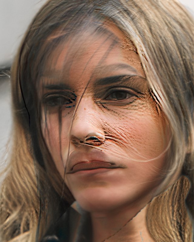 Alex Fischer, Portrait, 2019-04-13, 40×32″ / 1016×813㎜, print